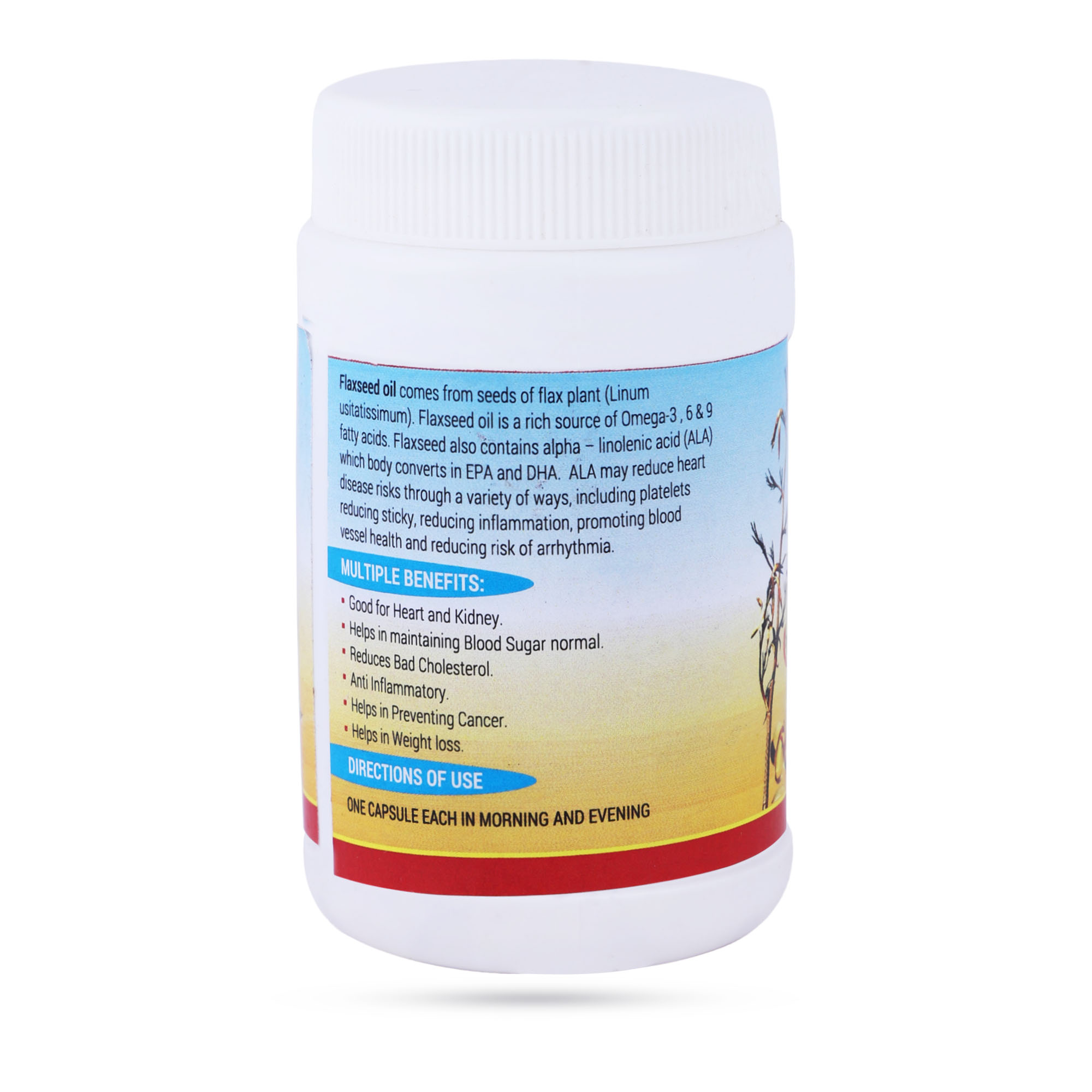 FLAXSEED OIL CAPSULES by Dhanwantri Bioremedies Pvt Ltd Stevifit